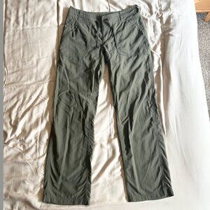 Green North Face Hiking Pants